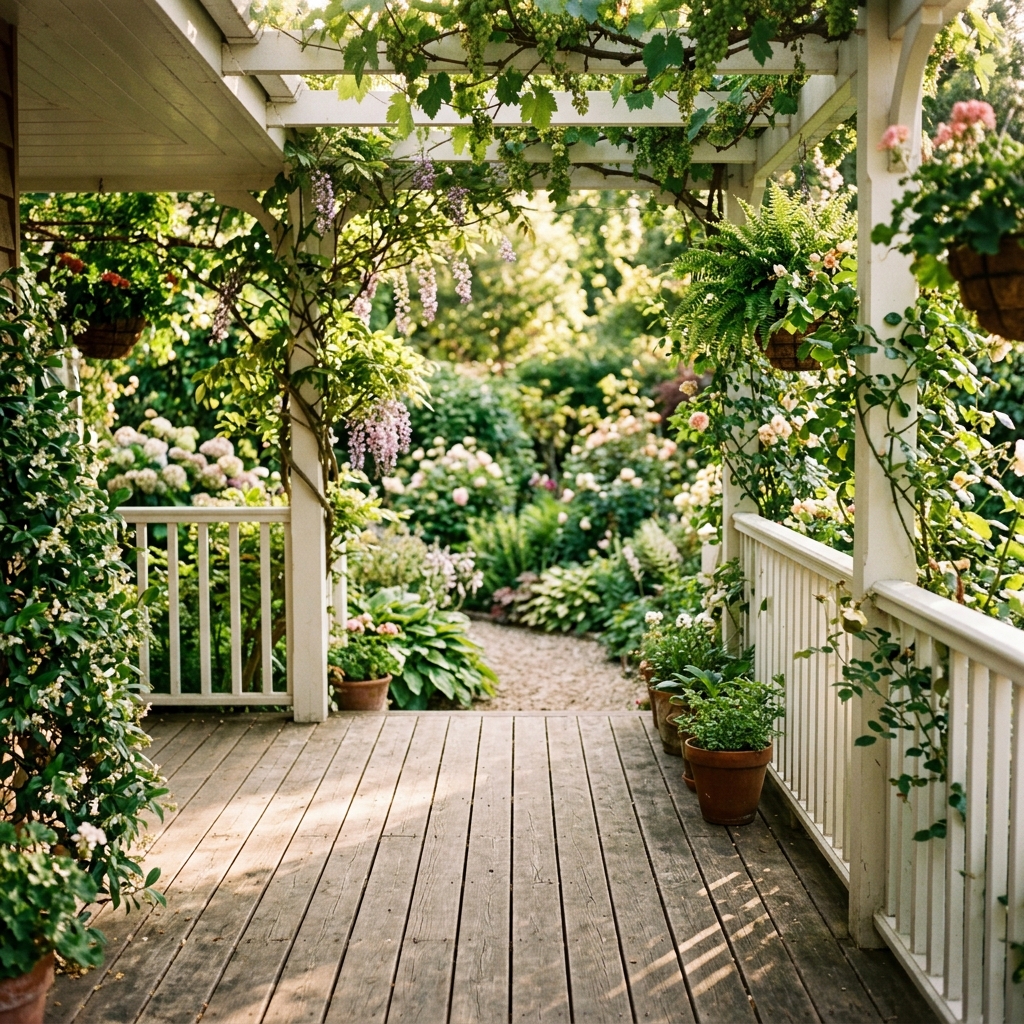 Sunny Garden Porch example